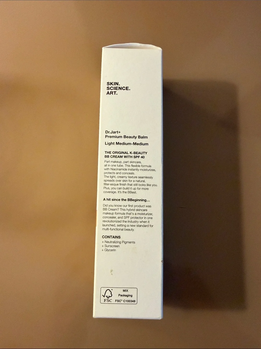Dr. Jart+ BB cream Premium skin tint with SPF 40 light medium-medium